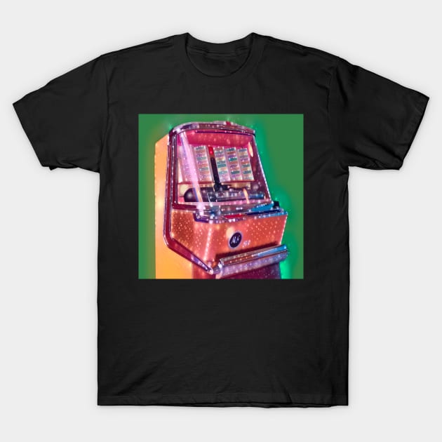 Jukebox Vibrance T-Shirt by RJDowns